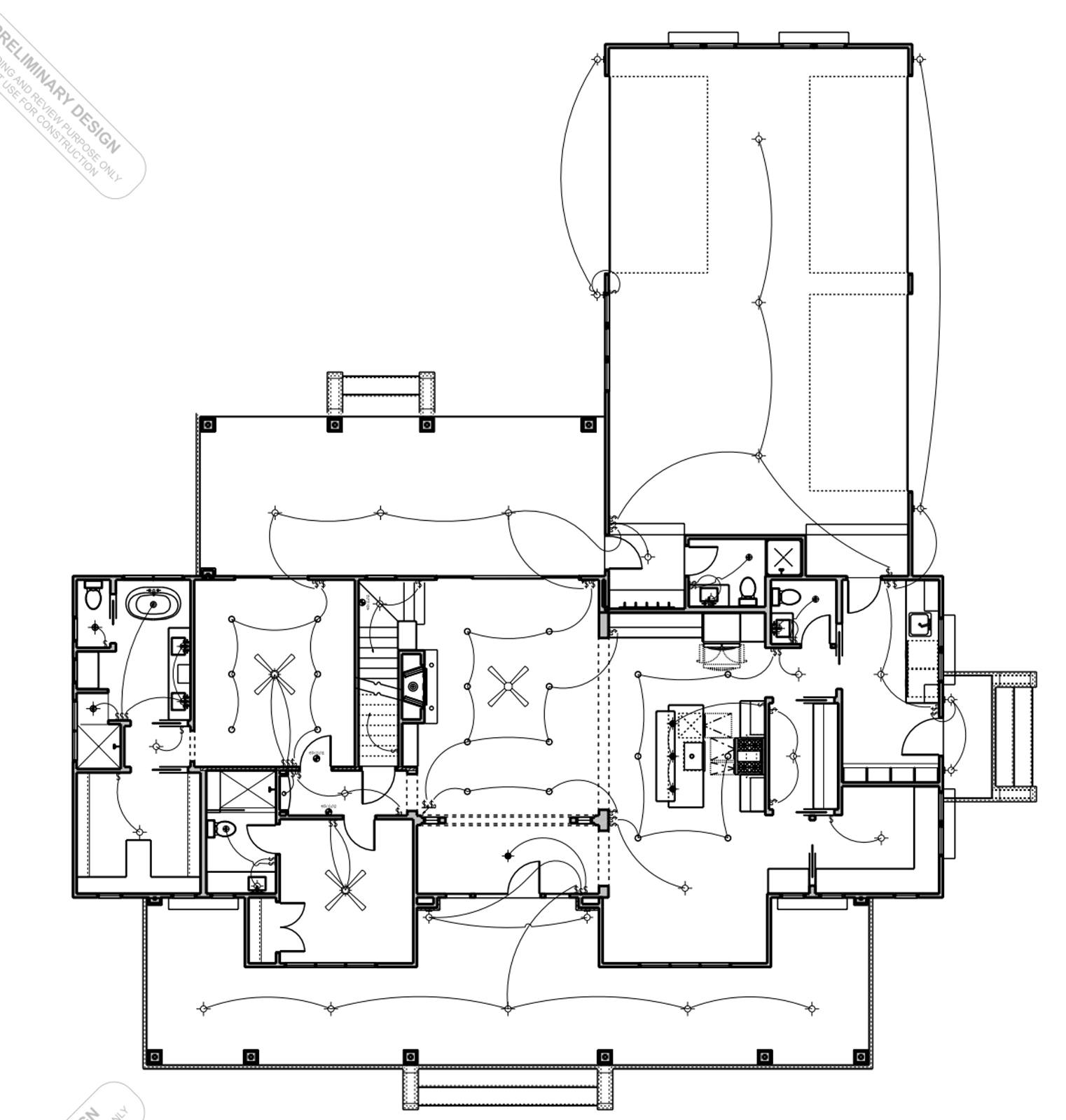 Electrical_Main+Floor Placement - Main Floor Layout - From Plans