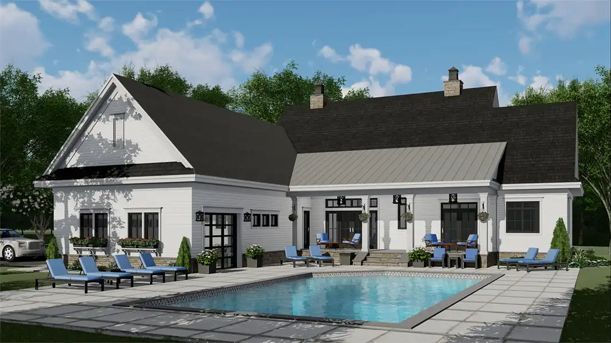 Rear pool 2 Rear Pool 1 - Architectural